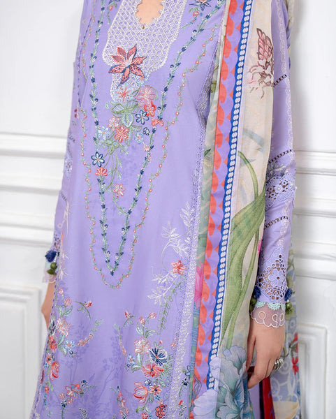 Roheenaz | Aezel Embroidered Cambric | Insha