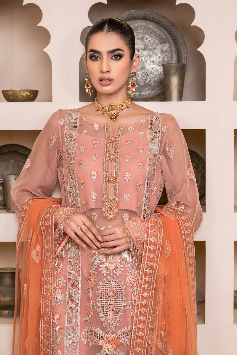 Janique - Luxury Chiffon Vol 1 - D-001 Delight Pink