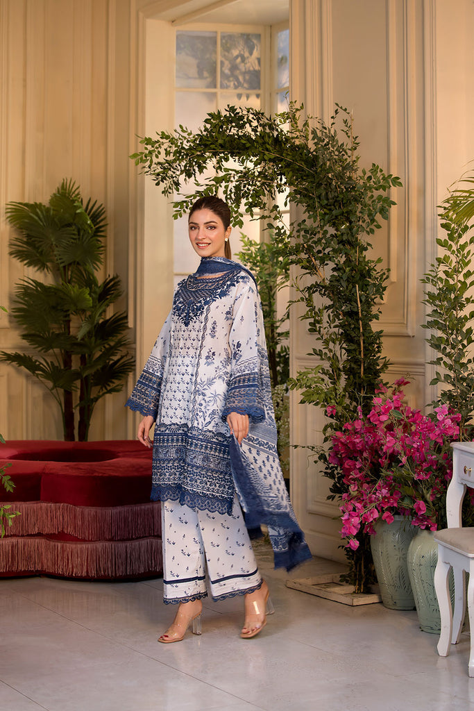 VT25-10B - Vital Unstitched Lawn`25 - Sobia Nazir