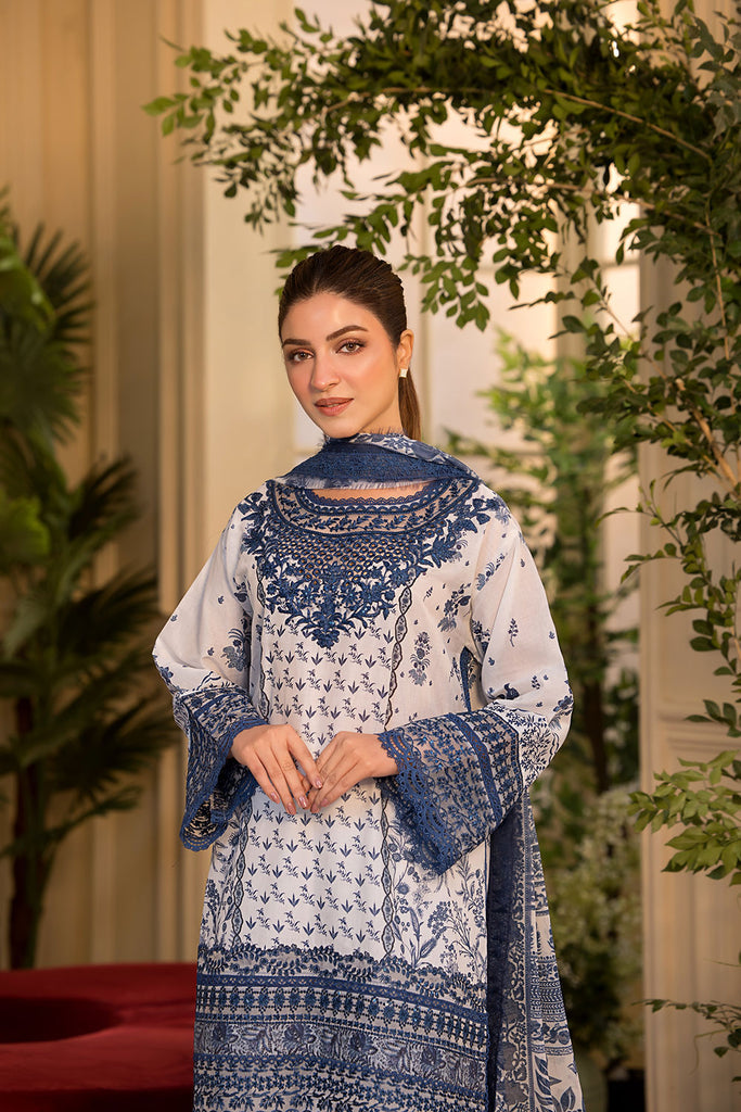 VT25-10B - Vital Unstitched Lawn`25 - Sobia Nazir