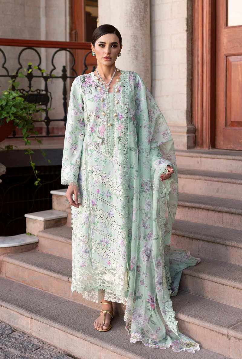 CELESTIAL BREEZE 5 B - Bloom Unstitched Lawn - Saira Shakira