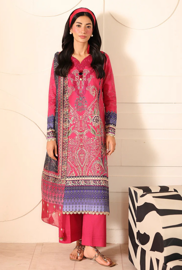 RNZ03A Rameen - Pareesa Printed Cambric - Roheenaz