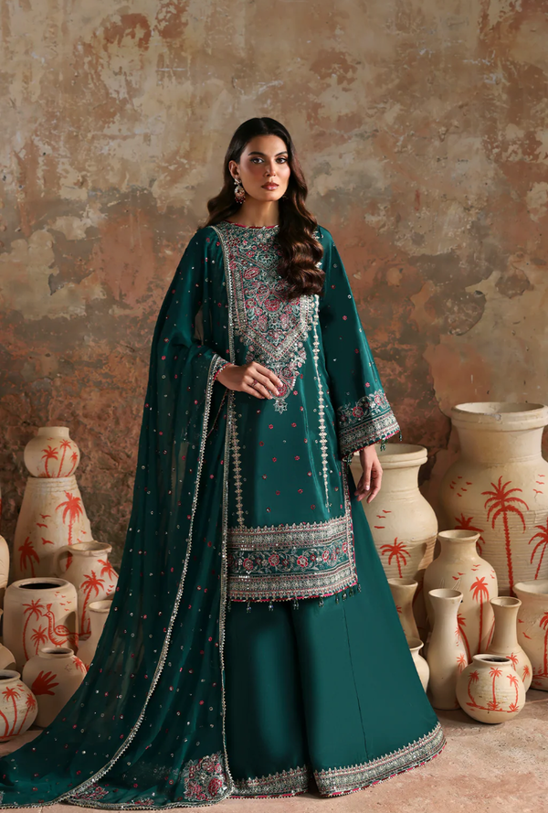 Zehnaseeb - Afsana-e-Silk Unstitched - Emaan Adeel