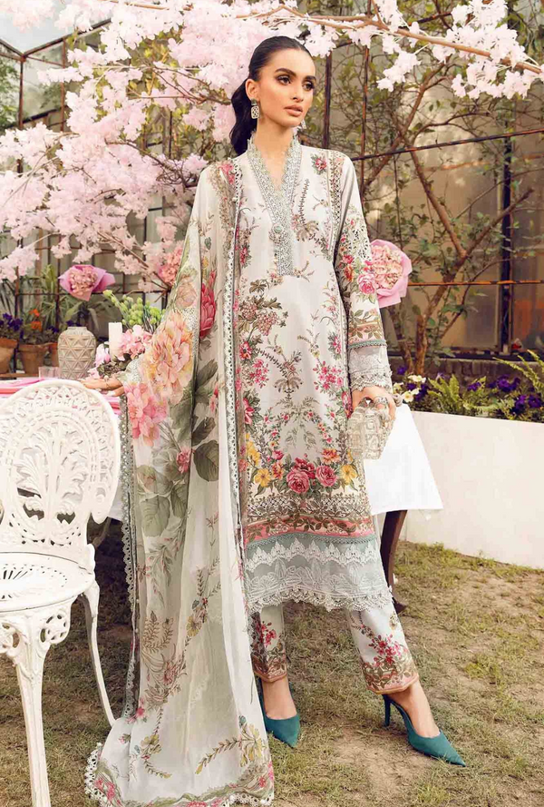 D05-B - M.Prints Unstitched Lawn - Maria .B