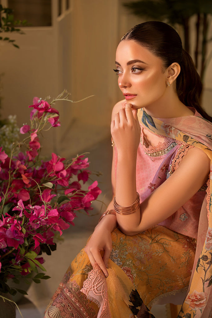 VT25-11B - Vital Unstitched Lawn`25 - Sobia Nazir