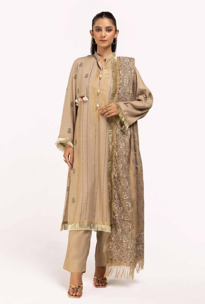 AP-42041 - 3 Pc Unstitched Printed - Gul Ahmed