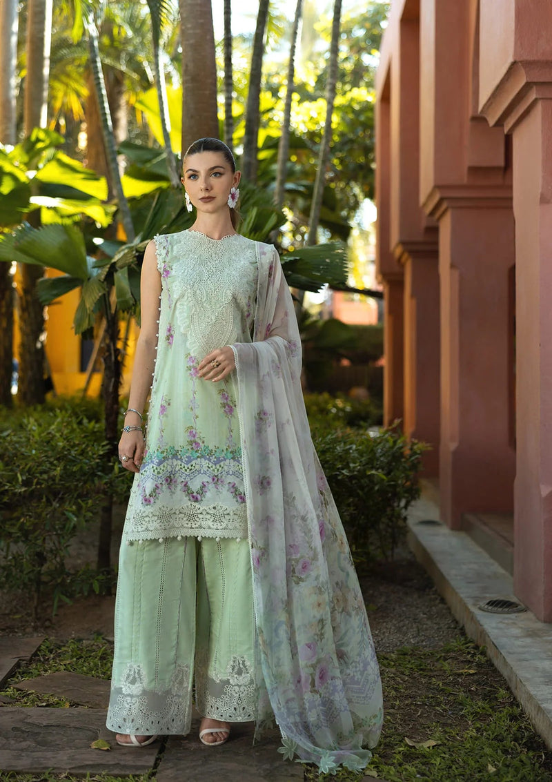 ETS - 01A Aria - Signature Embroidered Lawn - Elaf Premium