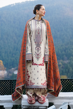 Almas - Winter Shawl`24 - Hussain  Rehar