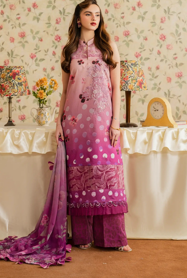 Dosti (MVL 25-11) - Meraki Vintage Unstitched - Asifa And Nabeel
