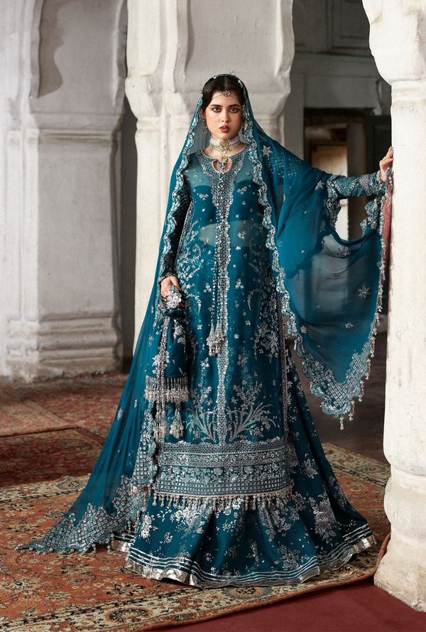 Zebunisa - Massarat Festive Unstitched - Hussain Rehar