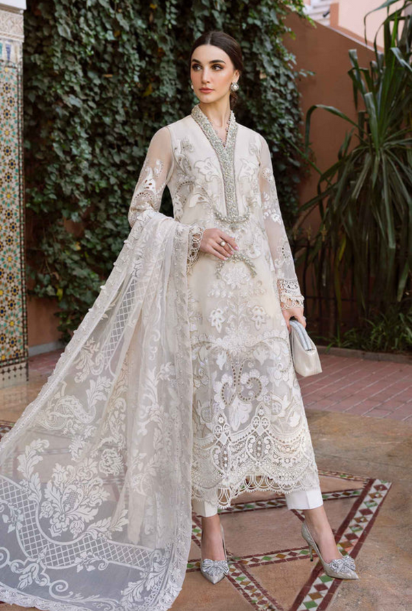 D-2506-A - Voyage a`Luxury Unstitched Lawn `25 - Maria.B
