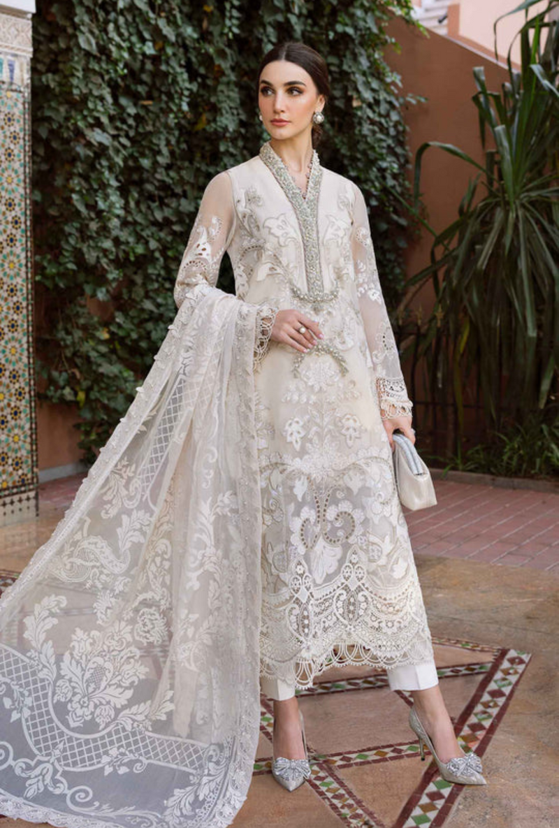 D-2506-A - Voyage a`Luxury Unstitched Lawn `25 - Maria.B