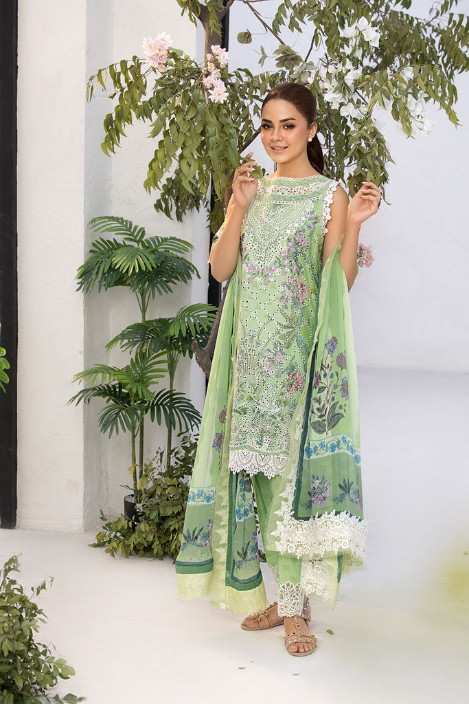 VT25-12 A - Vital Unstitched Lawn`25 - Sobia Nazir