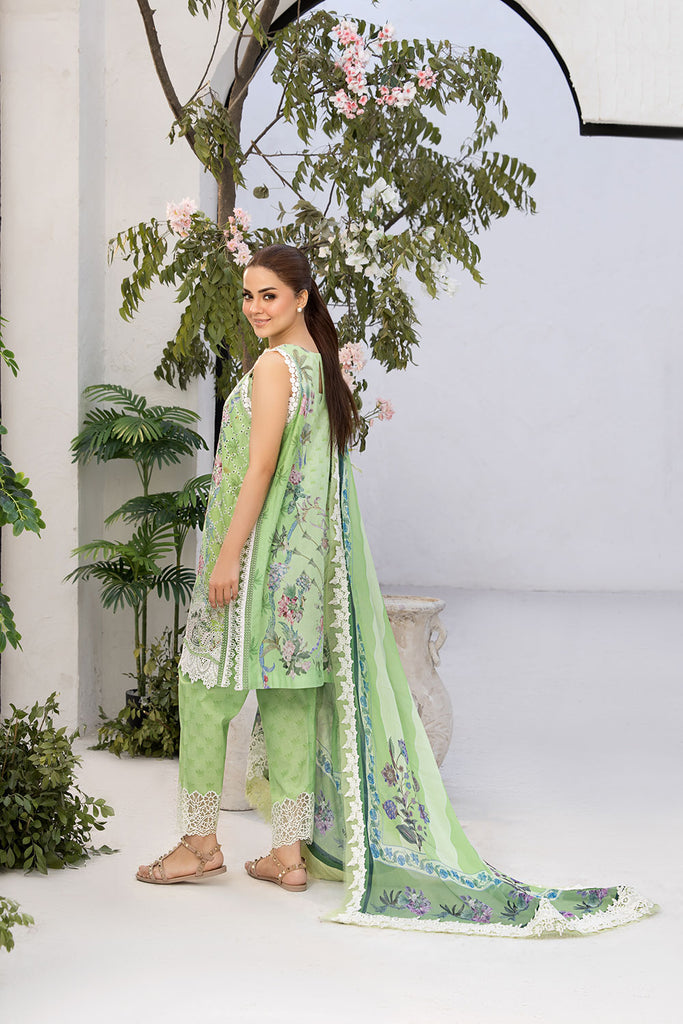 VT25-12 A - Vital Unstitched Lawn`25 - Sobia Nazir