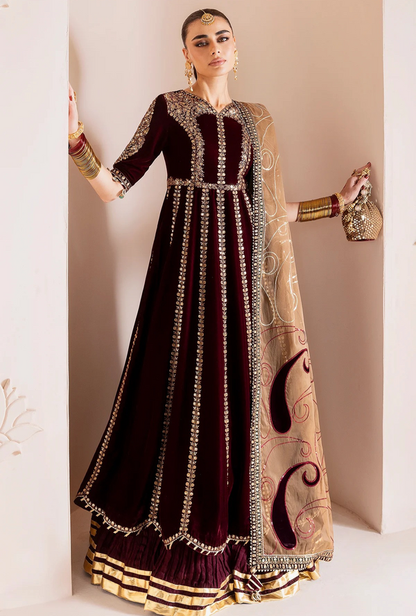 D-12 - Chandani Velvet Formals`25 - Jazmin