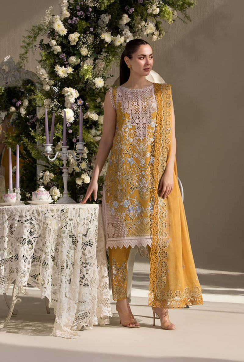 6B - Luxury Lawn Unstitched - Sobia Nazir