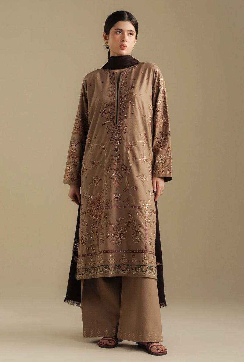 6B-Bloom - Coco Winter Unstitched - Zara Shahjahan
