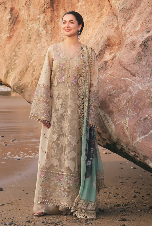 SL-83 Ayzal - Hania Luxury Lawn `25 - Imrozia