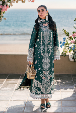 FK-13 Eliza - Sahil Luxury Lawn `25 - Qalamkar