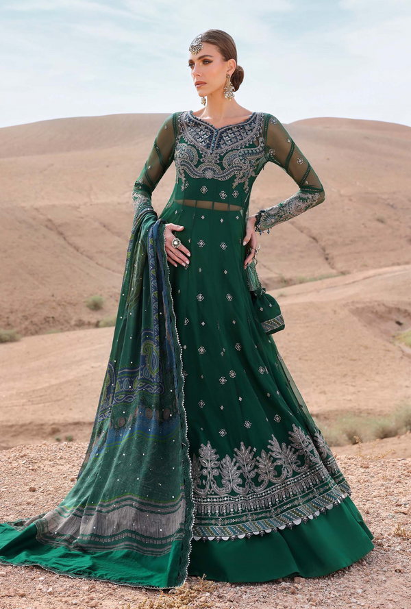D-2507-A - Voyage a`Luxury Unstitched Lawn `25 - Maria.B