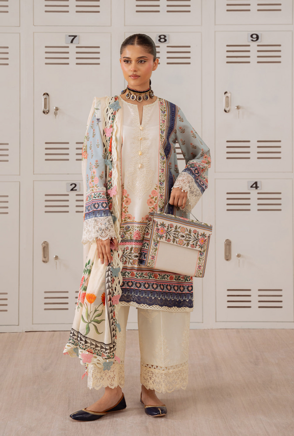 ZUMRA-B-SRL25-07 - Laanem Lawn SS 2025 - Saria Rizwan