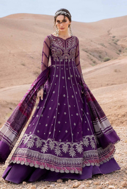 D-2507-B - Voyage a`Luxury Unstitched Lawn `25 - Maria.B