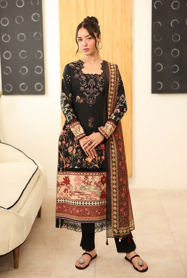 RNZ01A Zaima - Pareesa Printed Cambric - Roheenaz