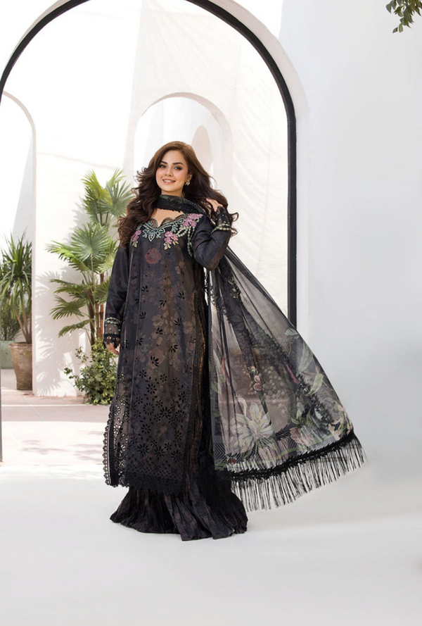 VT25-8A - Vital Unstitched Lawn`25 - Sobia Nazir