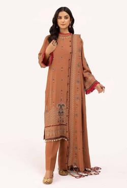 AY-42005 - 3 Pc Unstitched Printed - Gul Ahmed