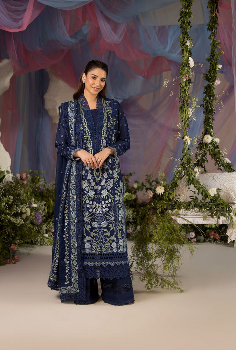 8A - Luxury Lawn Unstitched - Sobia Nazir