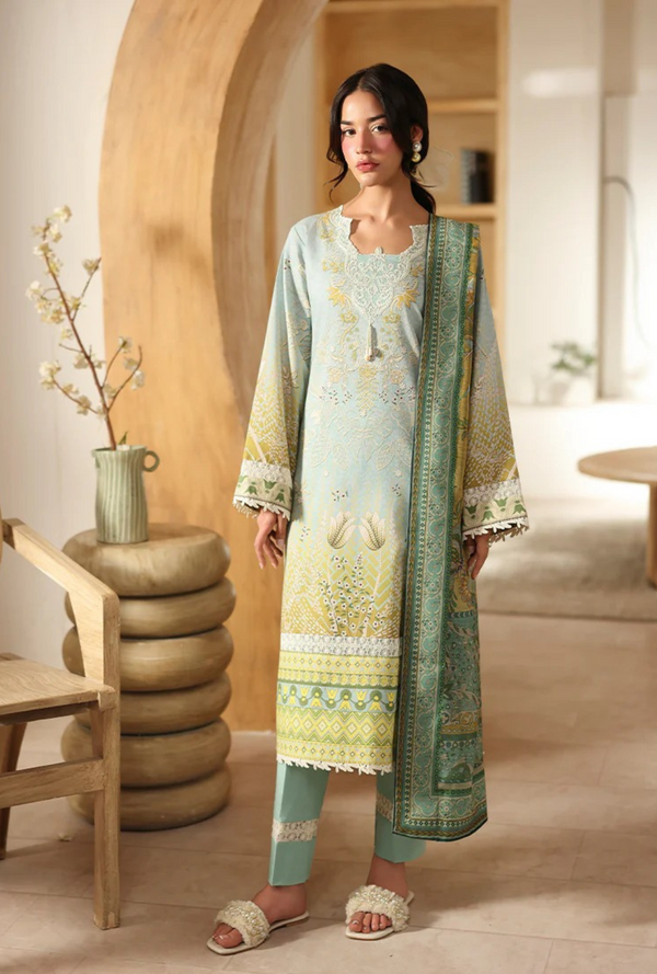 RNZ07A Zirwa - Pareesa Printed Cambric - Roheenaz