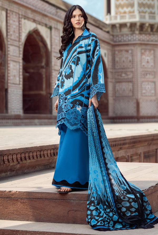 2086-D - Naqsh Naaz Luxury Lawn - Bin Ilyas
