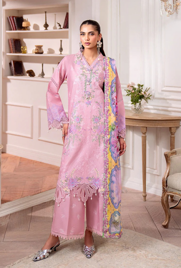 Evale 8B - Aezel Embroidered Cambric - Roheenaz