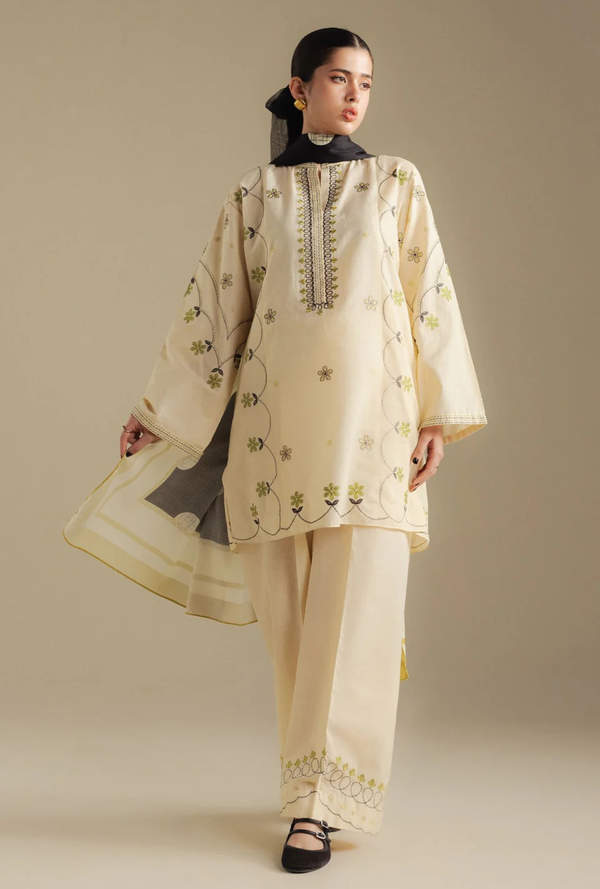 8B-Fawn - Coco Winter Unstitched - Zara Shahjahan