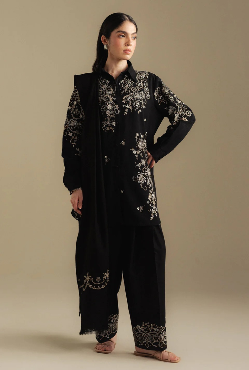 9A-Laurel - Coco Winter Unstitched - Zara Shahjahan