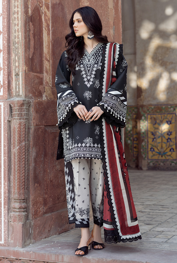 2088-A - Naqsh Naaz Luxury Lawn - Bin Ilyas