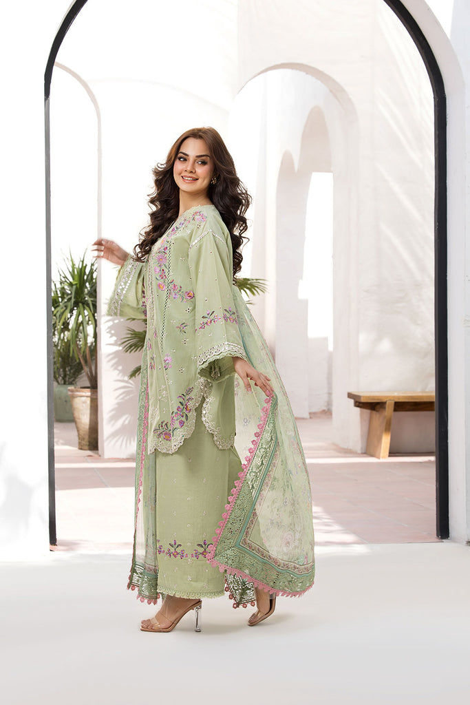 VT25-1A - Vital Unstitched Lawn`25 - Sobia Nazir