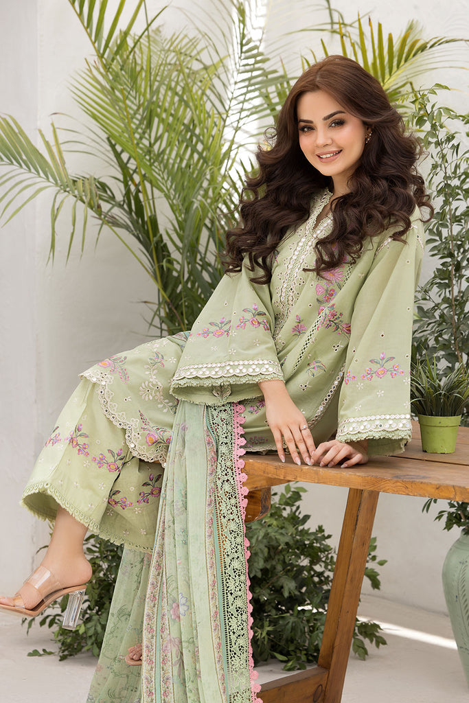 VT25-1A - Vital Unstitched Lawn`25 - Sobia Nazir