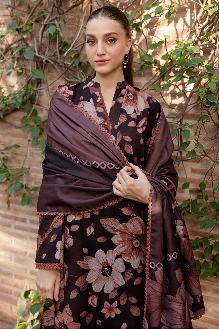 Rustic - Whispers Unstitched Khaddar 24 - Farasha