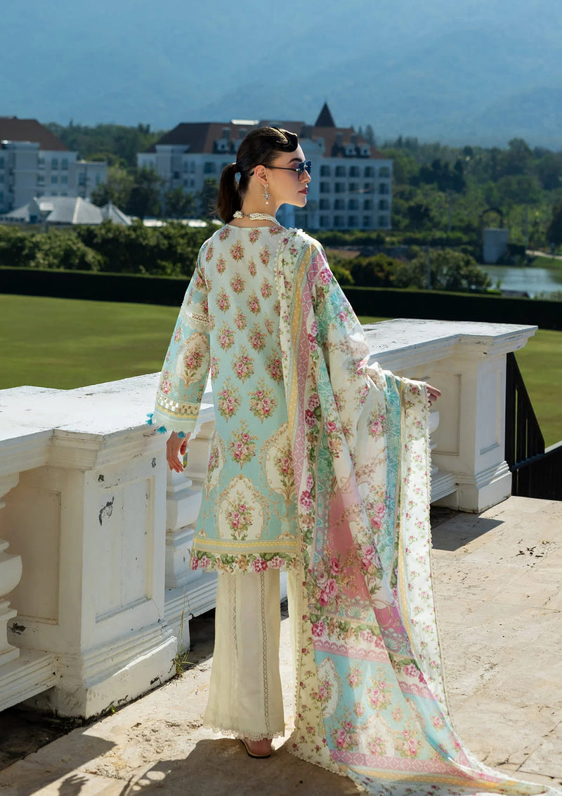 EPE-03B Dahlia Dream - Printed Lawn`25 - Elaf Premium