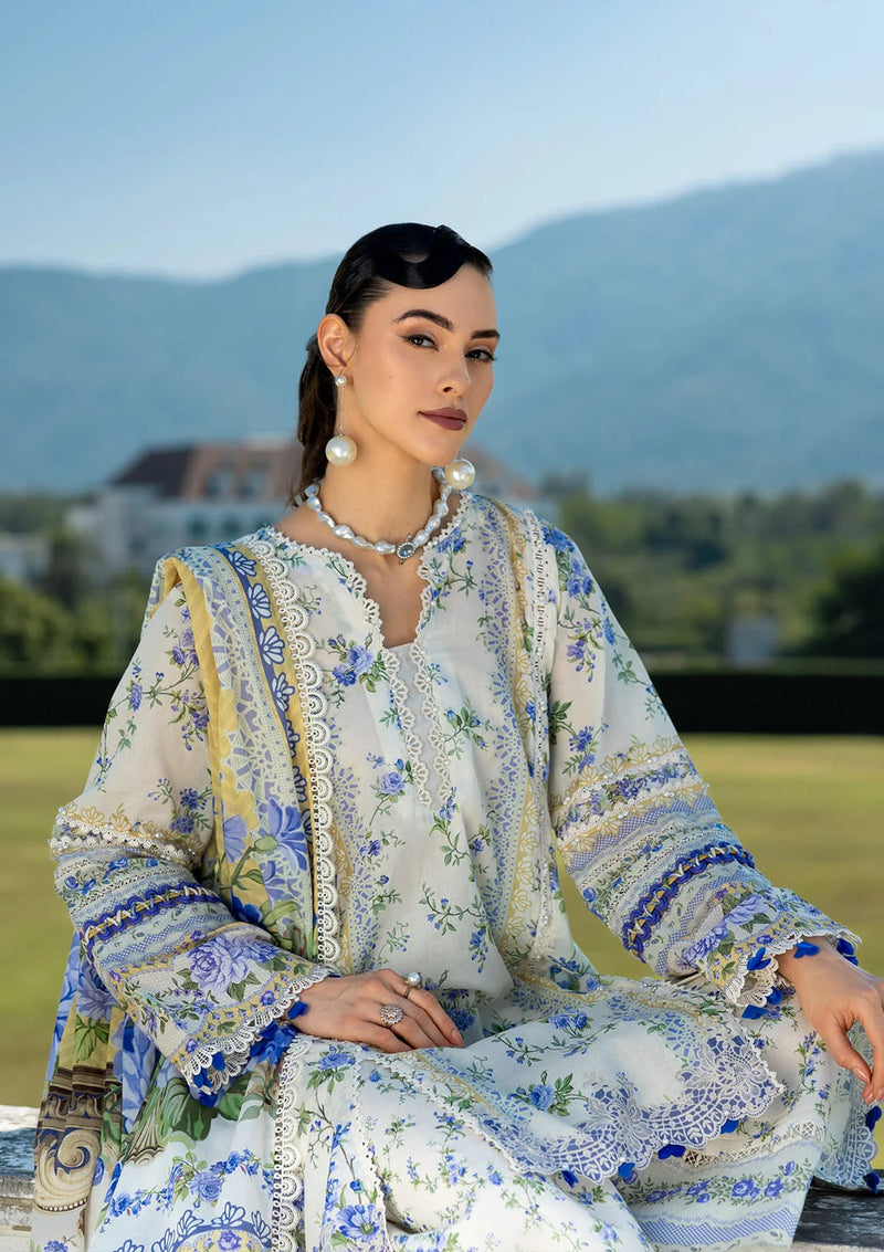 EPE-07B Elizabeth - Printed Lawn`25 - Elaf Premium