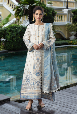 Calafia -Seraph Jacquard Lawn `25 - Mushq