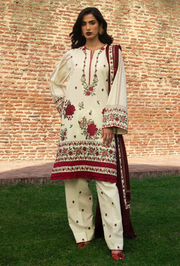 FARIDEH-D1 - Winter Unstitched 24 - Zara Shahjahan