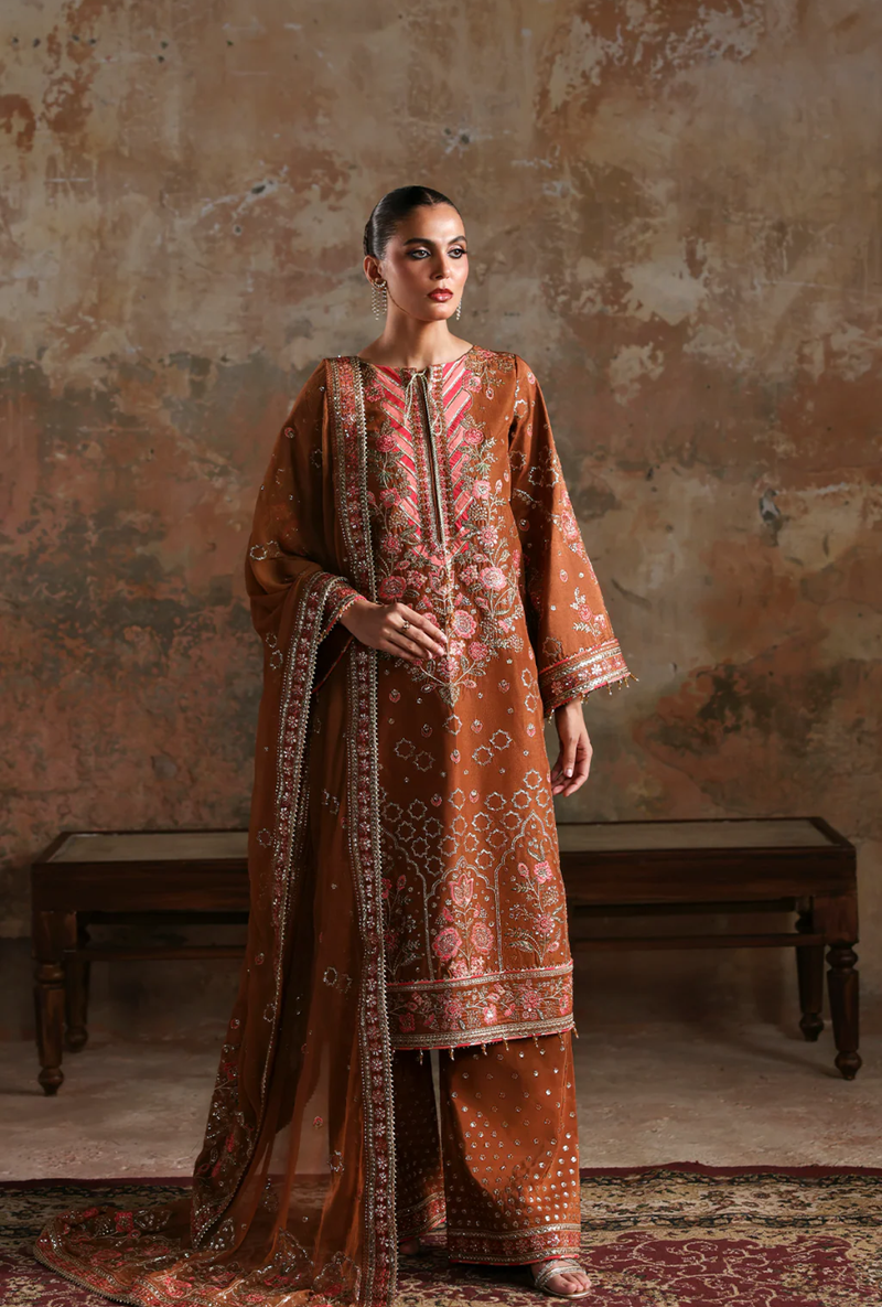 Aarzo - Afsana-e-Silk Unstitched - Emaan Adeel