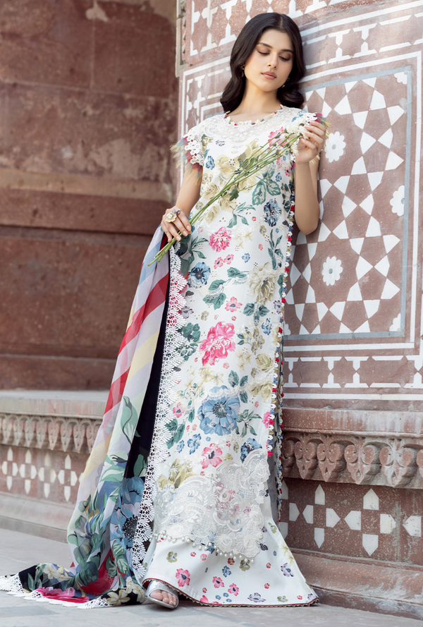 2081-A - Naqsh Naaz Luxury Lawn - Bin Ilyas