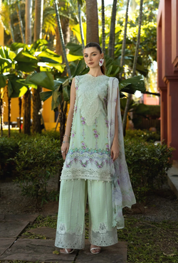 ETS - 01A Aria - Signature Embroidered Lawn - Elaf Premium