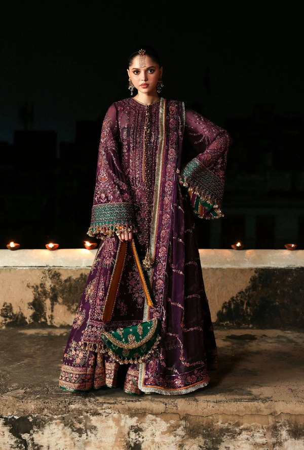Ghazal - Massarat Festive Unstitched - Hussain Rehar