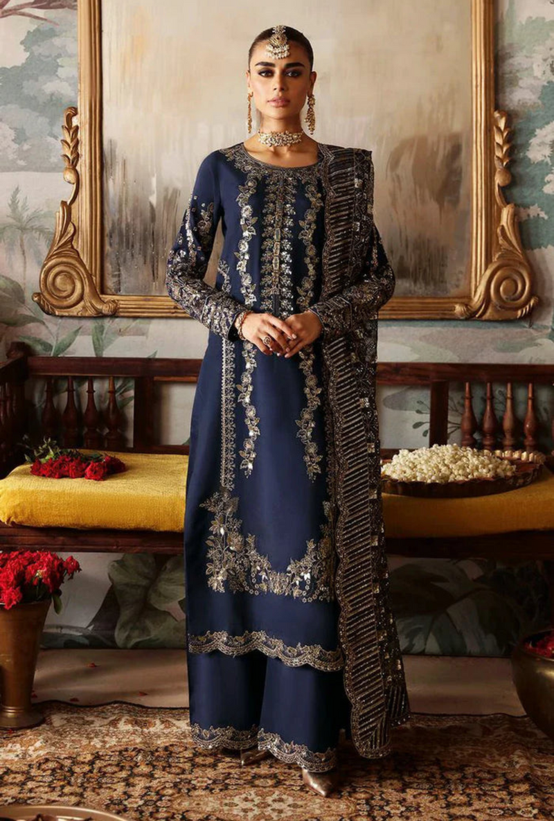 S-01 -Shagna Premium Raw Silk - Ramsha