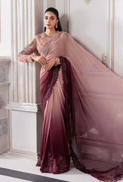 BD-3001 - Mbrodidered Unstitched Collection - Maria B