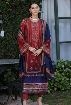 Noor by Saadia Asad - Luxury - Shawl - NWS#02